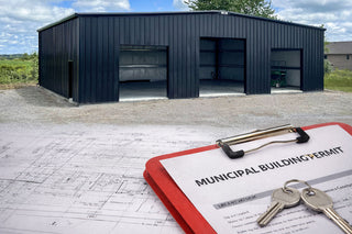 Is a permit required for a steel building in Ontario?
